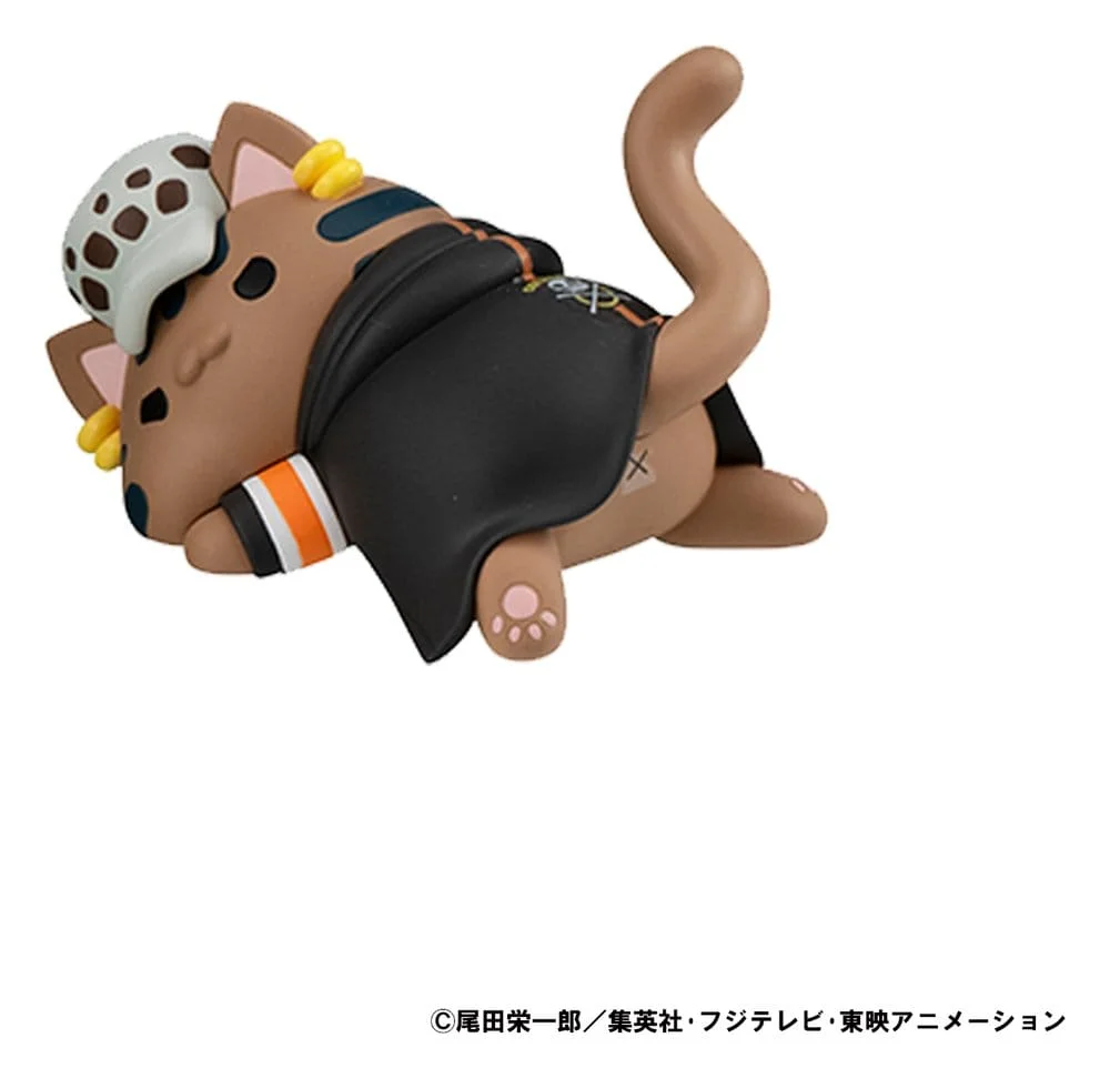 One Piece Mega Cat Project Trading Figure Egghead NyanPieceNyan! Stickie! 3 cm - 1 Unidade